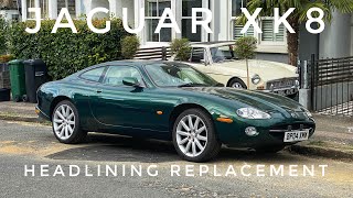 Jaguar XK8  Headlining Replacement [upl. by Eardnaed]