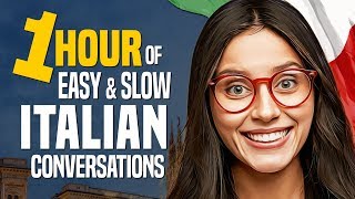 Learn ITALIAN A 1HOUR Beginner Conversation Course for daily life  OUINOcom [upl. by Nialb864]