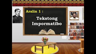 TEKSTONG IMPORMATIBO [upl. by Atenek]