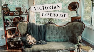 Sunroom Makeover  Victorian TreehouseJungle Room Inspired [upl. by Muslim]