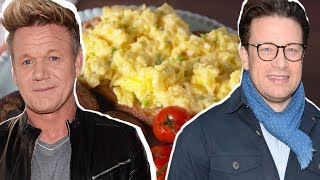 Gordon Ramsay Vs Jamie Oliver Whose Scrambled Eggs Are Better [upl. by Nichole]