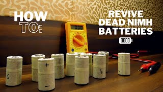 How To Revive DeadDeepDischarged NiMH Batteries Easily [upl. by Vasta]