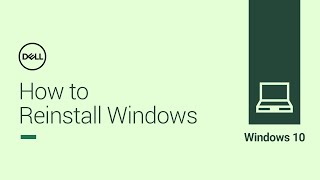 How to Reinstall Windows 10 Official Dell Tech Support [upl. by Anevad]