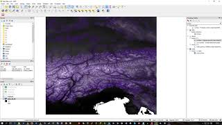 Generating Contours from Raster in QGIS [upl. by Cherice]