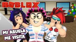 LA ABUELA LUCHA NOS VISITA  Brookhaven  Kori Roblox [upl. by Sophie344]