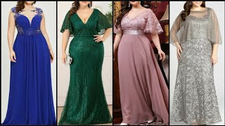 Super Classy Plus size women Formal Evening Gowns For Mother Of The Bride [upl. by Cathrin338]