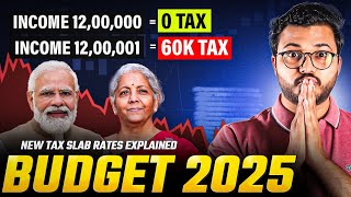 Budget 2025 New Tax Slab Rates Explained Vibhor Varshney [upl. by Tatman]