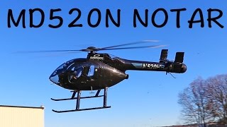 MD 520N NOTAR Helicopter review and flight [upl. by Abad]