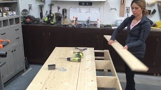 How to Build Wood Tabletop [upl. by Ellette]