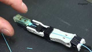 HowTo Infinium™ Mechanical Fiber LC Connector Instructional Video [upl. by Acireed925]