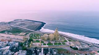 somnath mandir temple drone view [upl. by Marienthal]