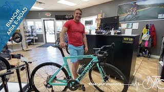 2021 BIANCHI ARIA EROAD 700C  MiddletownCycling [upl. by Akiemaj]