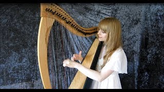 Elfen Lied Lilium  Harp and Vocals Cover [upl. by Say]