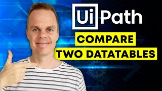 UiPath How to compare two Data Tables [upl. by Phyl]