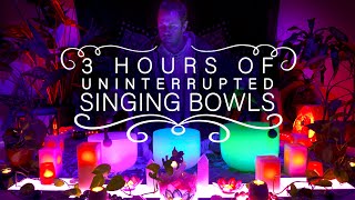 Full Chakra Alignment  Crystal Singing Bowls Meditation Music  Sound Bath  Sleep Music  Cleanse [upl. by Chenee]