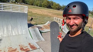 I Tried Skating A Vert Ramp [upl. by Aldon]