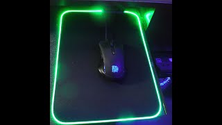 Blackweb Gaming RGB Mouse Pad Unboxing And Review [upl. by Vasili]