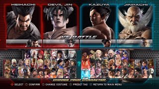 TTT2  Kazuya Mishima vs JunUnknown Boss Fight [upl. by Tansey542]