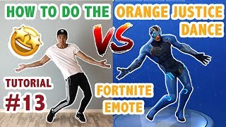 How To Do The Orange Justice Dance In Real Life Advanced amp Simple Version Dance Tutorial 13 [upl. by Yunick]