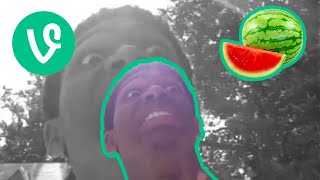 Watermelon inside a watermelon vine for one minute [upl. by Kola]