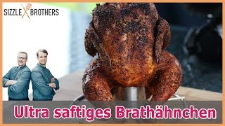 Saftiges Grillhähnchen Oktoberfest Hähnchen mit Injektion [upl. by Inele]