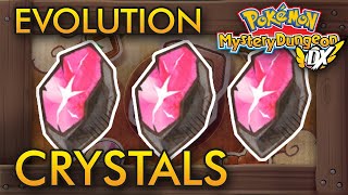 Pokémon Mystery Dungeon Rescue Team DX  How to Get Evolution Crystals [upl. by Yevrah]