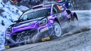 WRC Rallye Monte Carlo 2022  HIGHLIGHTS [upl. by Ahsercul]