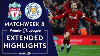 Liverpool v Leicester City  PREMIER LEAGUE HIGHLIGHTS  10519  NBC Sports [upl. by Corb]