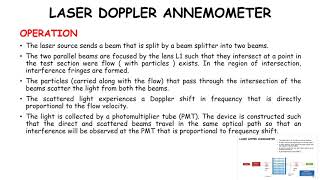 Laser Doppler Anemometer [upl. by Nairrod884]