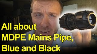 MDPE MAINS WATER PIPE  ATPLAS CHAMBER  Plumbing Tips [upl. by Aliemaj]