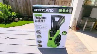 Portland Electric Power Washer 63254 1750 PSI 13 GPM [upl. by Venn]