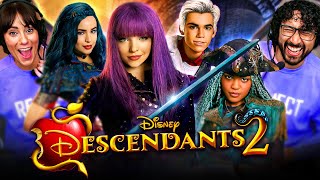 DESCENDANTS 2 2017 MOVIE REACTION FIRST TIME WATCHING Its Goin Down  Ways To Be Wicked [upl. by Suinuj]