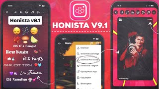 NEW Honista v91 Update 🔥 Honista iPhone Story Settings New Features Honista iOS 174 Emojis Fonts [upl. by Erhard]