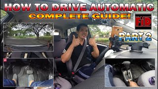 How To Drive An Automatic Car  FULL Tutorial For Beginners Part2 [upl. by Una]