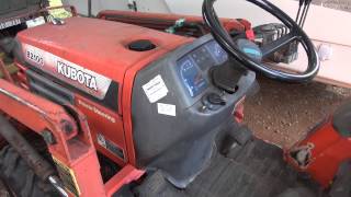 Kubota B2100 Cold Start [upl. by Yorgen]