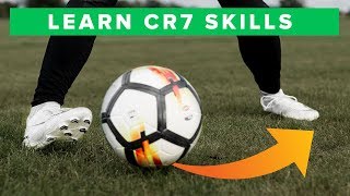 TOP 5 CR7 FOOTBALL SKILLS [upl. by Inasah]