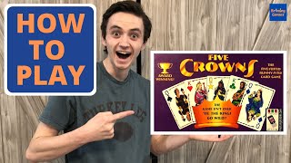 How to Play Five Crowns Card Game [upl. by Asilanna]