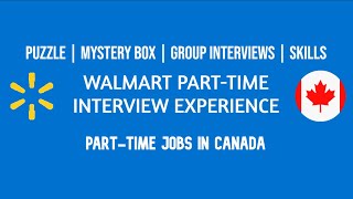 WALMART PART TIME JOB INTERVIEW EXPERIENCE  MUST WATCH [upl. by Nnylirej908]