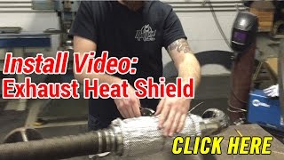 How to Install Exhaust Heat Shield [upl. by Attenehs]