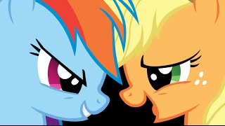 AppleJack and Rainbow Dash Kiss [upl. by Amy387]