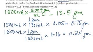 Isotonicity [upl. by Ratep]