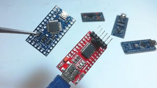 How to program Arduino Pro Mini with FTDI [upl. by Llertnad]