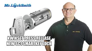 Kwikset Press Release New SC1 Smartkey Lock  Mr Locksmith Video [upl. by Cordie]