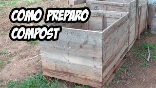 Como Preparo Compost  Abono Organico [upl. by Keraj]