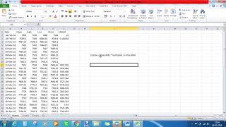 How to Calculate Exponential Moving Average Indicator using Excel [upl. by Sivrat153]