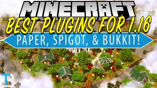 Top 5 Best Minecraft Plugins for 116 Spigot Bukkit Paper Plugins [upl. by Boehmer748]