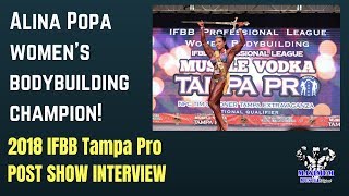 Alina Popa  IFBB Tampa Pro 2018 [upl. by Yssirk221]