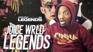 JUICE KNEW SOMETHING WE DIDNT  Juice Wrld  Legends REACTION [upl. by Kelula]