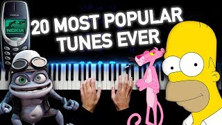 20 MOST POPULAR TUNES EVER [upl. by Fronniah]