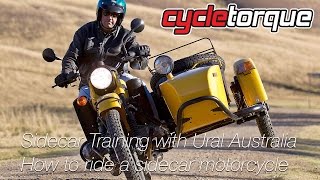 Sidecar Training  How to ride a sidecar motorcycle Ural Sidecars [upl. by Adlev]